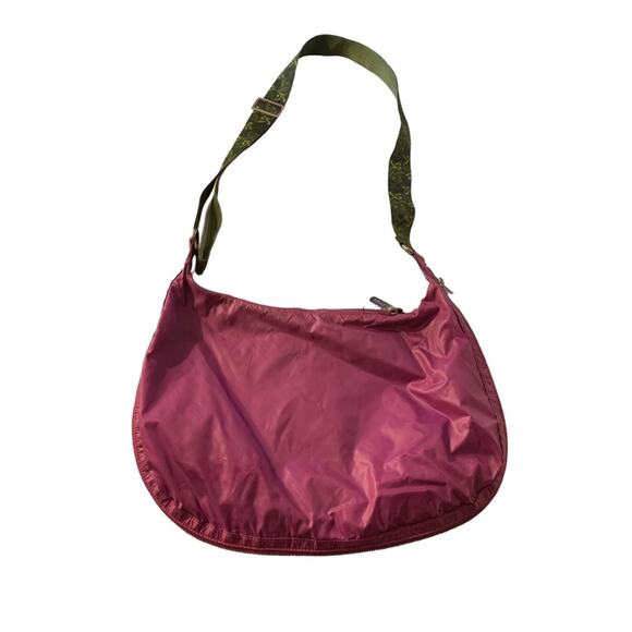 Zumba Large Fuchsia Nylon Crossbody - Picture 3 of 11